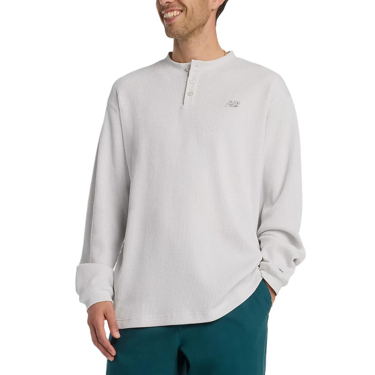 New Balance T Shirts Men s Gray Quality Crew Neck Moderate MT51958GYM L