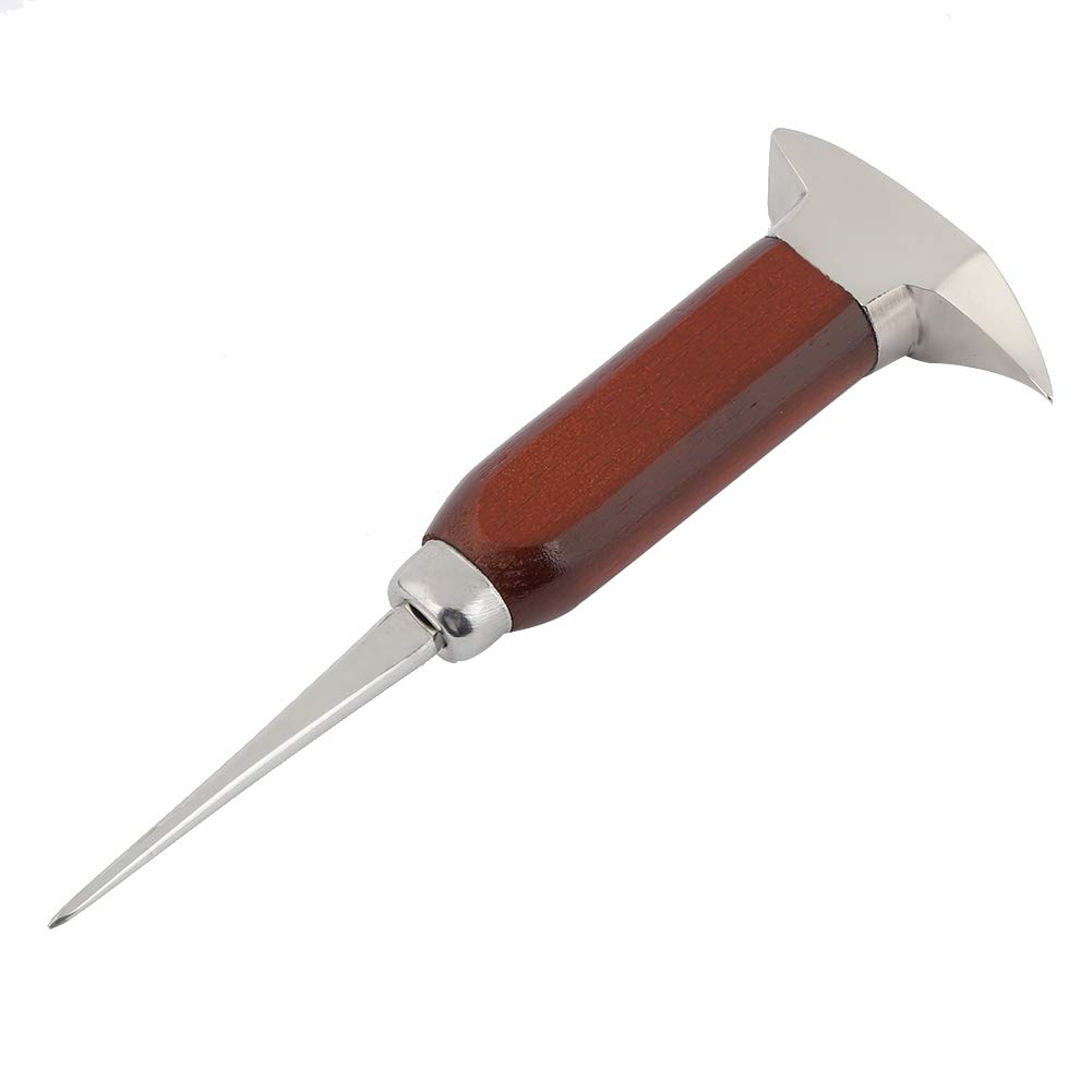 

Ice Pick, Stainless Steel Ice Pick, Wood Ice Pick, Stainless Steel Ice Pick, 6.7 Inch, Stainless Steel Ice Pick with Safety Handle, for Kitchen Bar