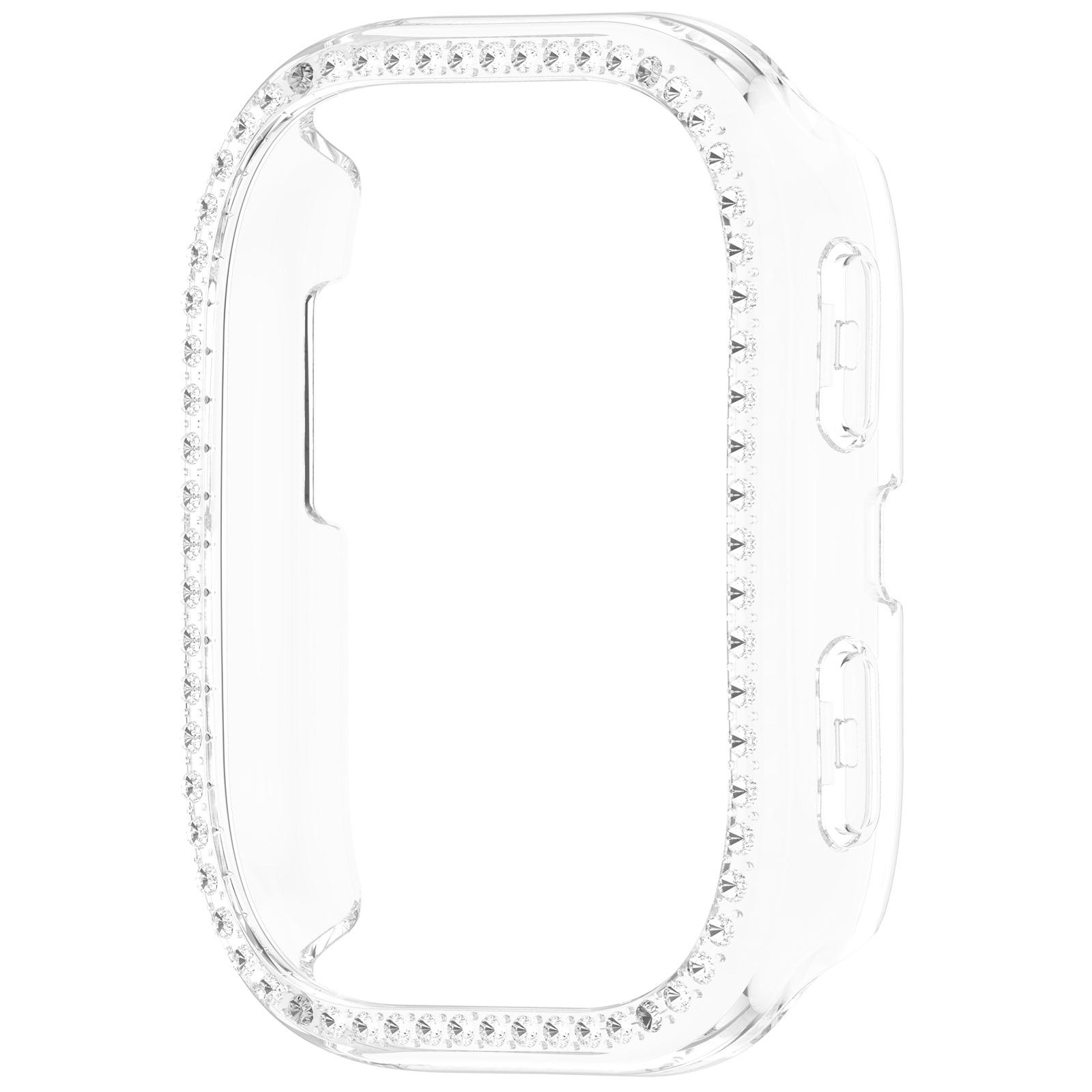 

Блестящая полая рамка для ПК для Amazfit Bip6 (A2435) Умные часы Алмазный Кристаллический Бампер Защита для Amazfit Bip 6 (A2435) Аксессуары for Bip6(A2435)