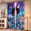 2Pcs K-Pop Demon Hunters Printed Blackout Curtains In Multiple Sizes Living Room Bedroom Insulation Decoration Machine Washable