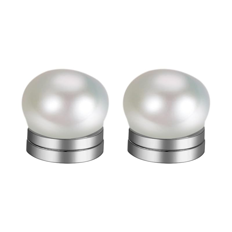 

pearl ear cuff ladies magnet earrings cute: magnet earrings simple fake earrings fashion earrings 6mm 8mm 10mm silver - birthday anniversary Christmas