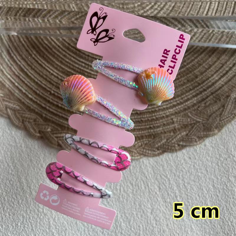New Cartoon Cute Printed Hairpins Set Women Girls Child Hairgrips Hair Clips Pins Barrettes Accessories Hairclip Headdress