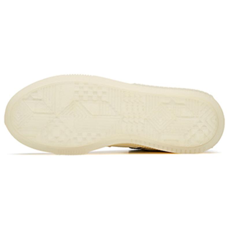 Anta Life Collection High-Top Skateboard Shoes Men's White Gray Black Sneakers 912048012-2