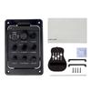 301 Pickup pentru preamplificator pentru chitară acustică Model dublu Tuner pentru preamplificator pentru chitară Piezo Pickup Egalizator pentru chitară Piezo Pick Tuner pentru chitară