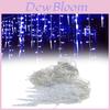 Stunning Led Snowflake Curtain Lights For Festive Christmas Decorations In Warm White And Colorful Options