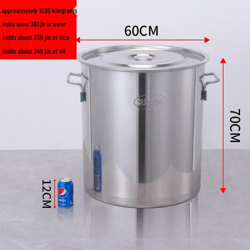 Commercial 304 Stainless Steel Stock Pot with Lid