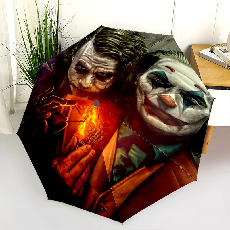 Two Jokers One Flame Folding Umbrella Suitable For All Seasons Suitable For All Seasons Travel Umbrella Umbrella Light