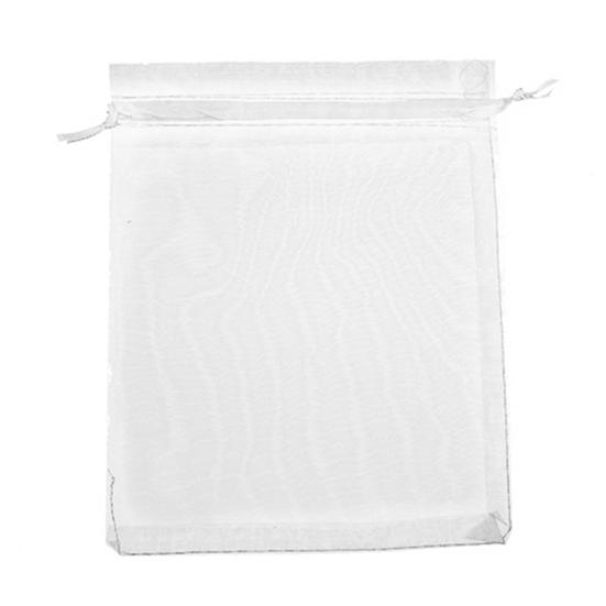 50 Pcs Organza Jewelry Gifts Drawable Box Wedding Gift Candy Mini Pouch Bag