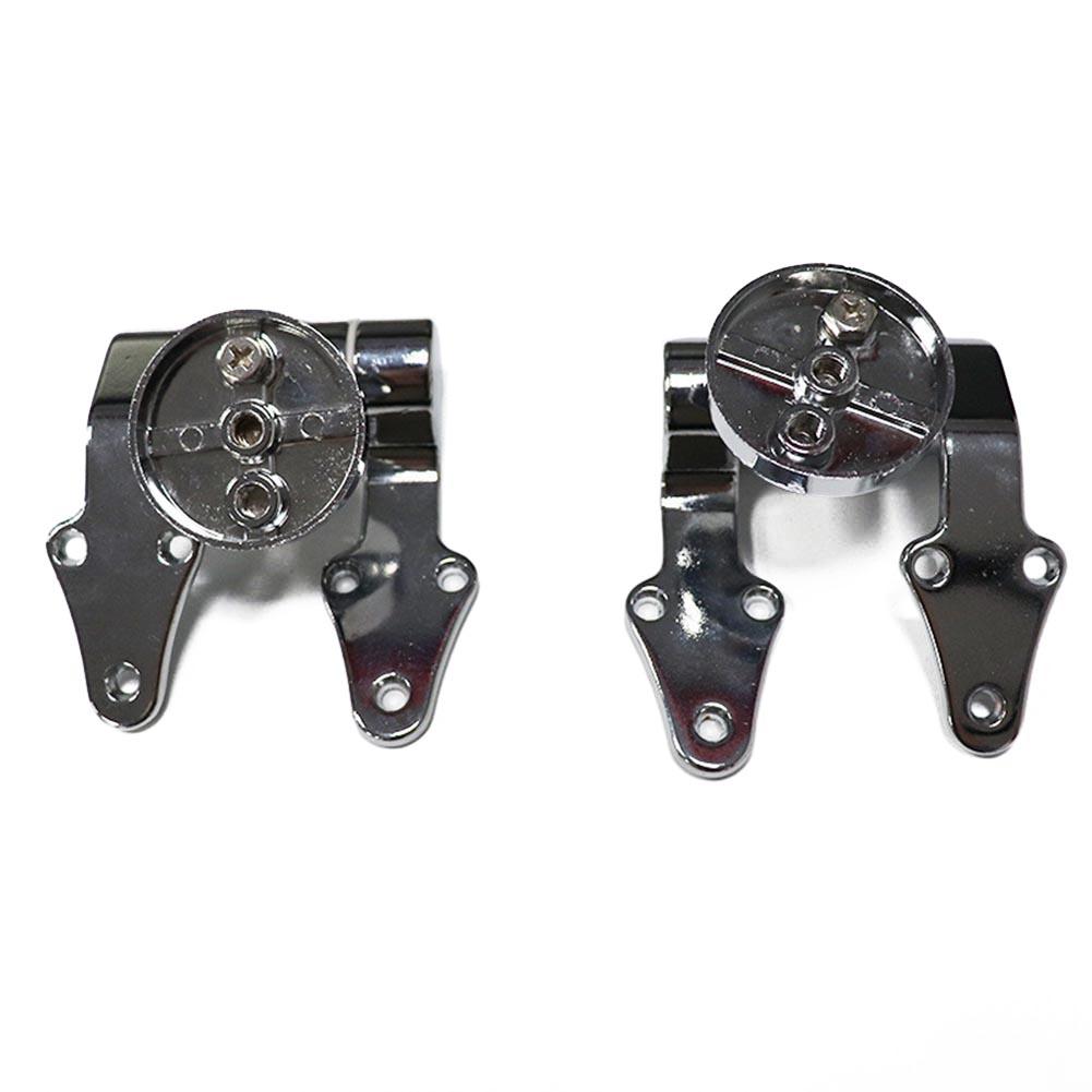 2pcs Slow-lowering Hinge Toilet Cover Accessories 1.0-2.0N·m Opening Angle 115° Slow-down Toilet Cover Connect Triangle