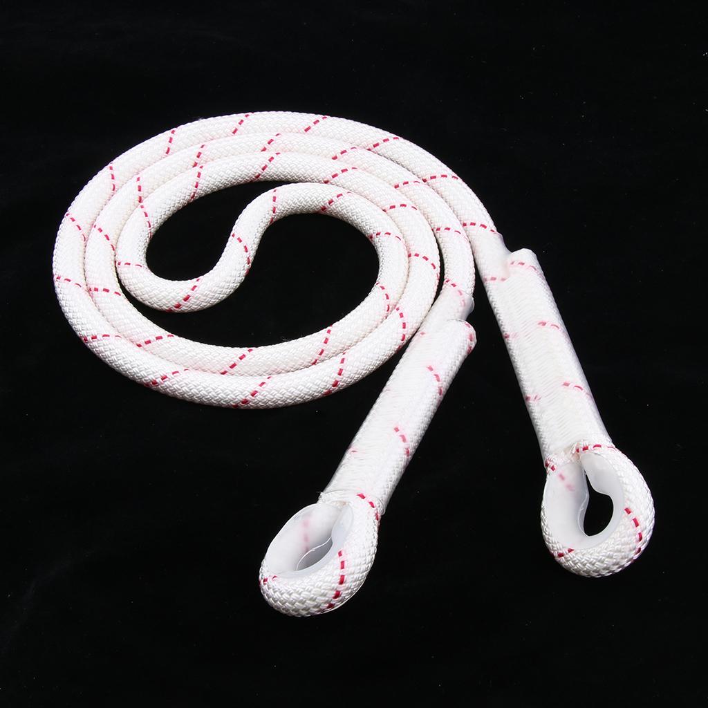 1.5m Non-adjustable Dynamic Rope Lanyard Climbing Equipment Safety Rope / Climbing Rope, Double-ended Rings Safety