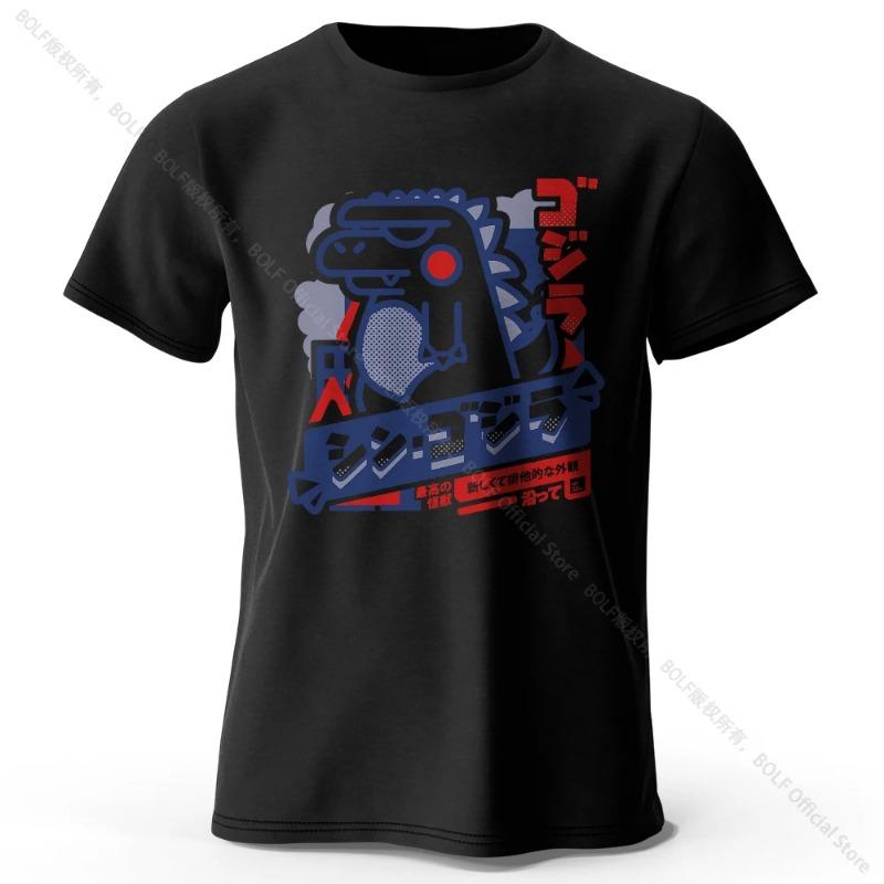 Men's Summer 100% Cotton Fashionable Casual Loose Coconut Tree Pattern Printed Sports Round Neck Short Sleeved T-shirt Top