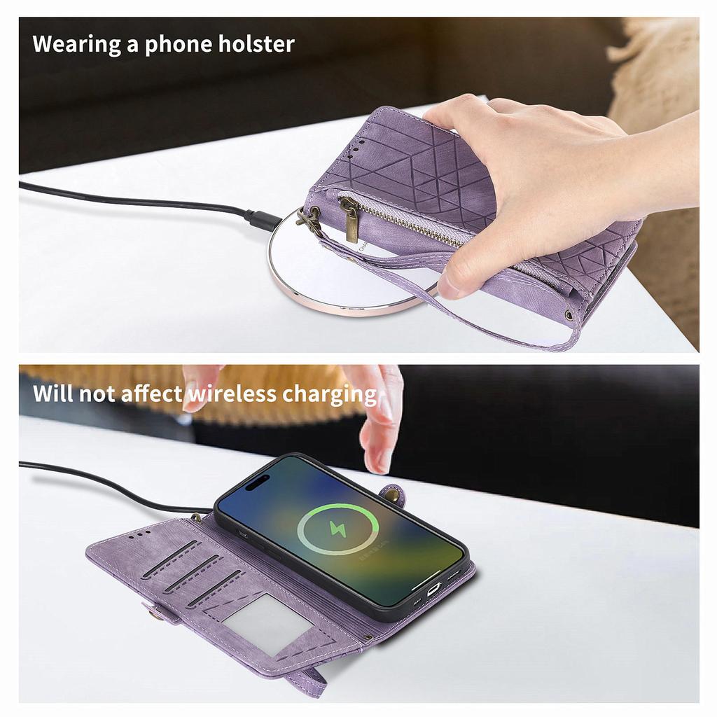 The New Model Is Suitable for Apple 15 Pro Mobile Phone Case All-inclusive Card Holder IPhone 14/13/12 Protective Case