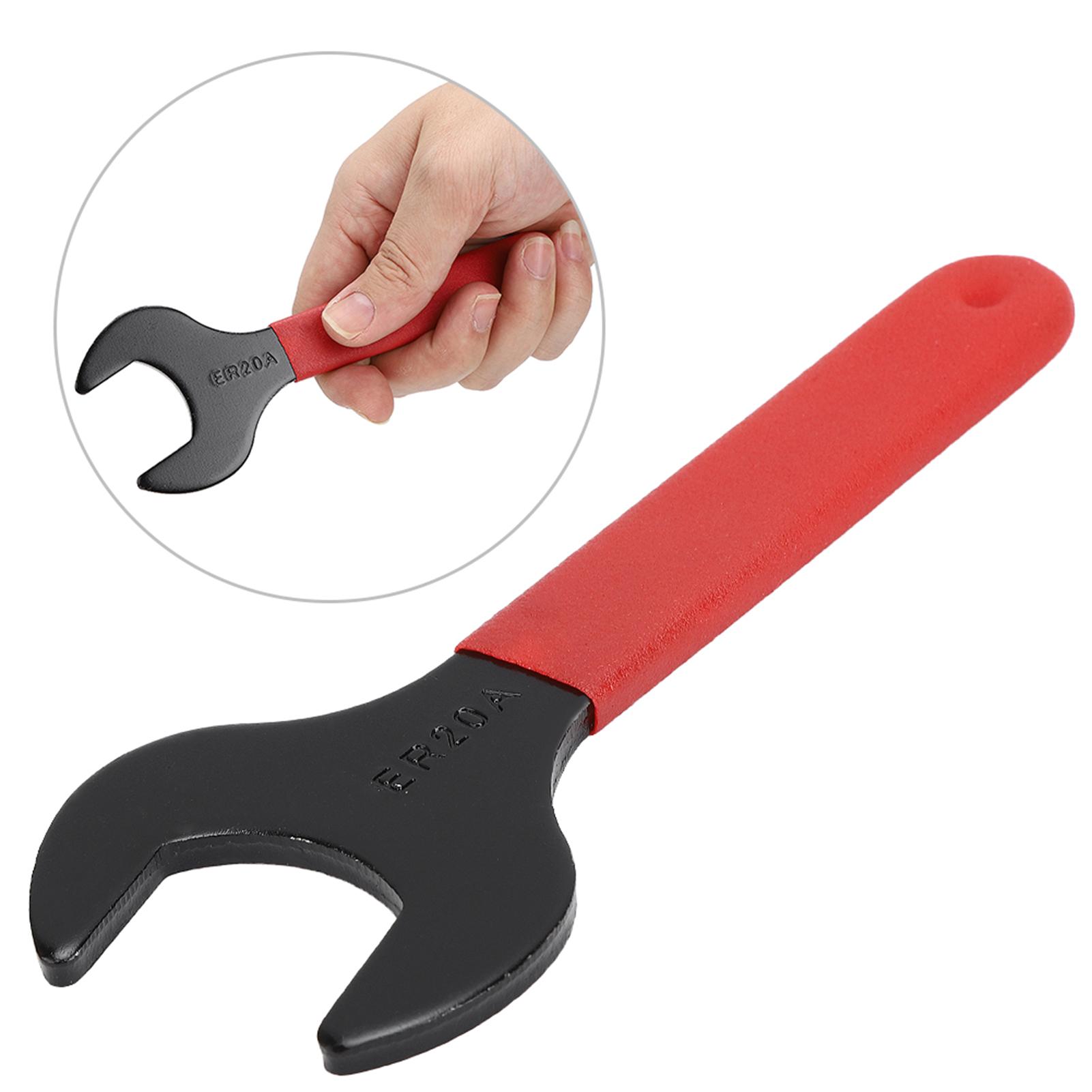 

Ключ типа W Высокоуглеродистая сталь Цанговый патрон Гаечный ключ Аксессуары для держателя инструмента с ЧПУ(ER20 )