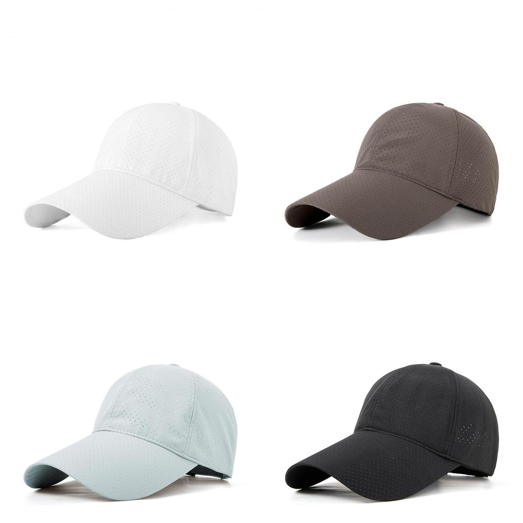 Summer Uv Protection Baseball Cap For Men Women With Adjustable Fit And Waterproof Nylon Material