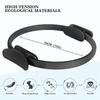 38cm/15in Yoga Fitness Pilates Circle Women Girls Circle Yoga Magic Ring Suitable for Home Gym Exercise Athletic Weight Loss Body Resistance 1pcs