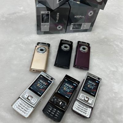 N95 Pro Non-Smart Slider Button Phone - Compact, Fashionable Backup Device