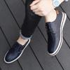 Fashion New Large Size 100% Cowhide Leather Shoes High Quality Men's Casual Shoes Outdoor Sports Light Non-slip Wear Casual Shoes