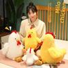 Plush Animal Chicken Toy Stuffed Animal Doll For Children Decoration Gift