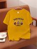 2026 Unisex Korean Style Loose Fit Bear Print Cotton Top
