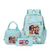 Witch Hunters Three-Piece Backpack Kpop Demon Unters Printed Backpack Lunch Bag