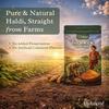 Bapat Farms Turmeric Powder, Pure and Natural Haldi Powder, High Curcumin, No Added Preservatives, 200g
