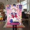 Japanese anime cute cartoon theme Sailor Moon Tsukino Usagi blanket suitable for home beds, sofa covers, office nap, outdoor warm blankets O7