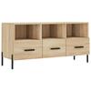 VidaXL TV Cabinet Sonoma Oak 102x36x50 Cm Engineered Wood 829047