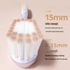 6-Pack Soft Bristle Toothbrushes with Wide Head and Anti-slip Handle for Deep Clean and Stain Removal