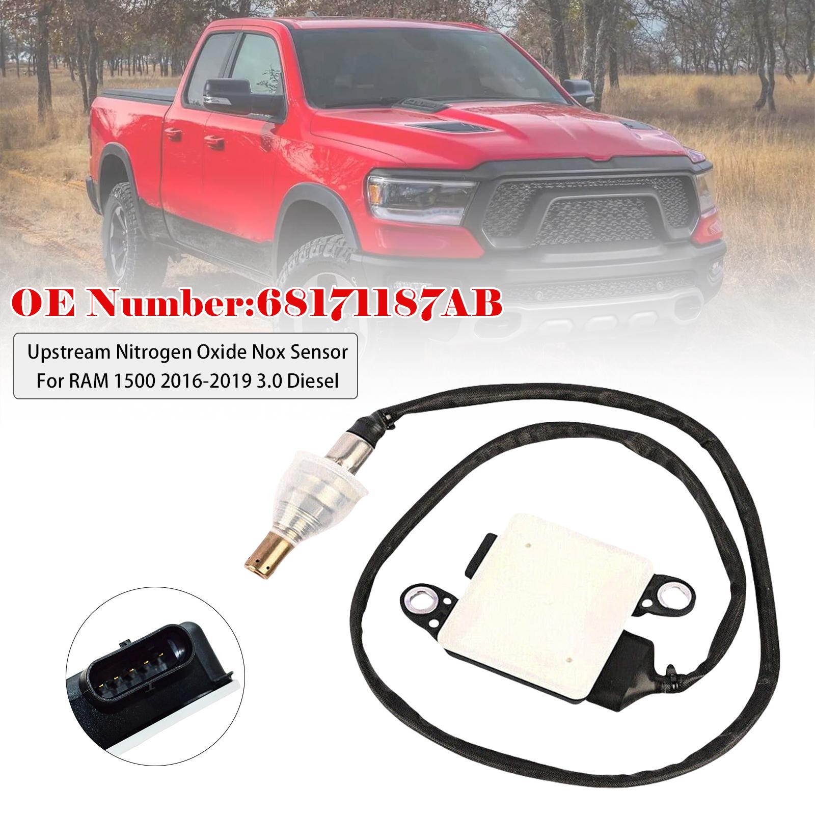 

Верхний датчик оксидов азота Nox 68171187AB для RAM 1500 2016-2019 3.0L Дизель