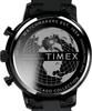 Chicago Watch Water Resistant for Daily Mineral Black [TIMEX] Quartz, Use, Glass, Dial, TW2W13400, Men's [Authentic]