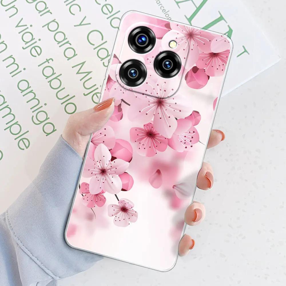 For Oukitel C50 Case Clear Shockproof Cover For Oukitel C51 Printing Soft Silicone TPU Phone Case for Oukitel C51 C 50 New Coque