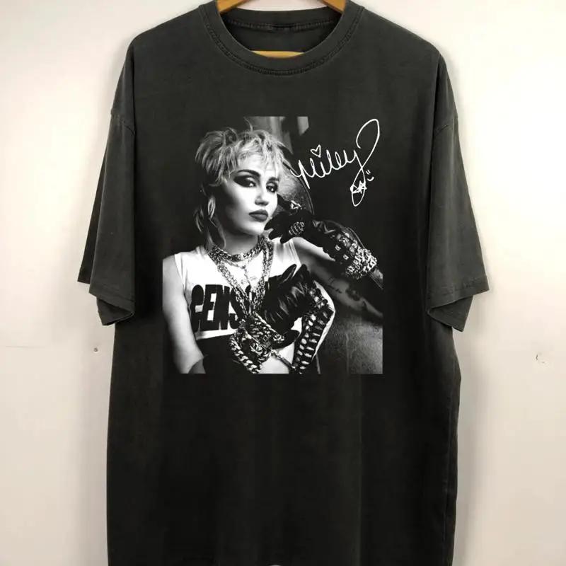 Miley Cyrus Music Tour 2024 Signed T Shirt All Size S To 5Xl Mk408