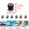 100 Pcs Wheel Tire Stud Spike Wheel 12x8mm Aluminum For Car Motorcycle