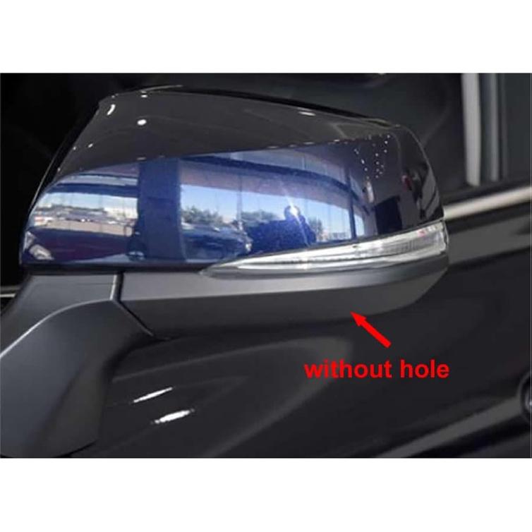 Compatible For Toyota Highlander 2022-2024 Car Accessories Exterior Rearview Mirror Lower Cover Door Side Mirrors Cap Housing(1PCS with hole right)
