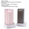 Storage Box Detachable Dust-proof Rectangular Reusable Plastic Auto Cotton Pad Dispenser Household Supplies