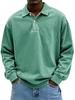 Men's 2025 Versatile Long-Sleeve Button-Down Polo Shirt