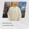Hodo Men's Casual Graphic Crew Neck Sweatshirt
