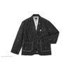 X Basquiat Collaboration SS24 Comfortable JMB Printed Jacket Men Jackets Black LMT006903203453K11000