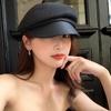 Béret en paille printanier pour femme - Chic français Élégant Unique et Amincissant Casquette Gavroche
