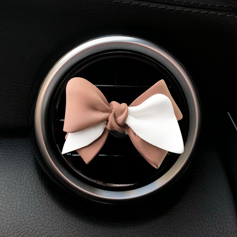 Internet Celebrity Goddess Style Bows Air Outlet Car Aromatherapy