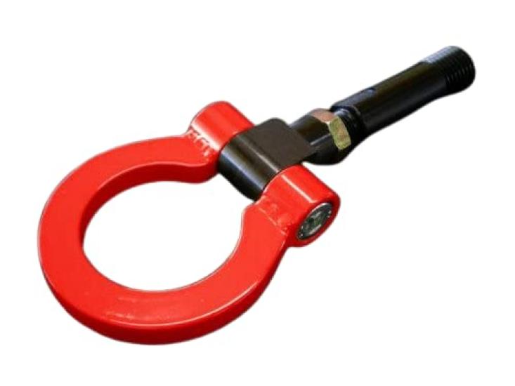 Beatrush Front Swing Tow Hook for Subaru WRX Sti VAB compatible with Applied Model D and later (Red) (Not (February 2017) models) [S106024TF-FSA]