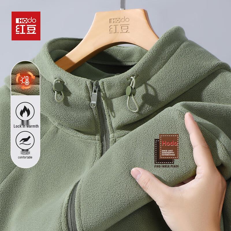 Мужская плюшевая зимняя куртка с капюшоном Hodo 3XL