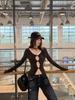 Women's Winter Lace Patchwork Two-in-One Long-Sleeve Slimming T-Shirt
