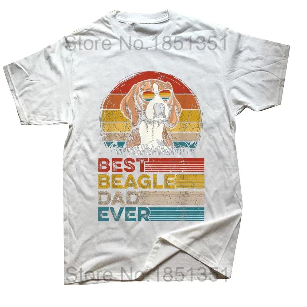 Funny 3 Beagle Moon Howling Beagle Head Dog Fathers Day Puppy T Shirt Men Cotton Tshirt Streetwear Short Sleeve Swimming Tshirt