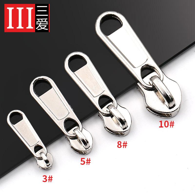 Thickened Zipper Head No. 5, No. 8, No. 10 Zipper Slider Accessories, Bags, Quilt Covers, Universal Zipper Repair, Universal Replacement