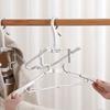 2Pcs Plastic Folding Hoodie Hanger Windproof Clothes Hangers High-neck Sweater Hanger  for Home