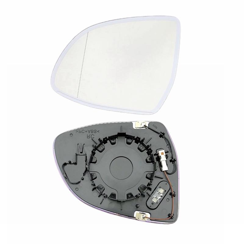 Compatible with 18-23 BMW X3 G08, X4, X5 G05, X6, X7: Rearview Mirror Lens, Cover, and Frame.
