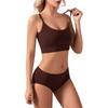 Women's Camisole With Bottom And Chest Pad, Sexy Oversized Underwear With Chest Pad