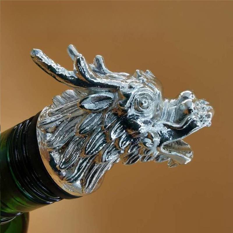 Auspicious Meaning Culture Style Faucet Pour Spouts Ancient Mythology Wine Mouth Art Decoration Holiday Gift Bar Tool