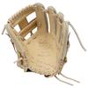 Rawlings Baseball Adult Genuine HOH RISING STAR COMB GH5HRN6X0 Size Throw On the Left Glove, Hardball, Size, Leather, [Infield], 11.2, Black/camel.